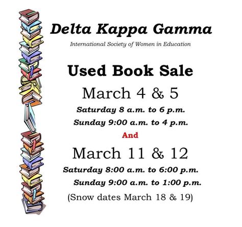 delta kappa gamma book sale cheyenne